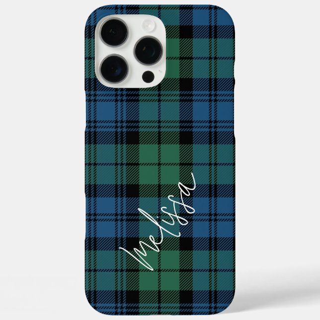 Coques Case-Mate iPhone Tartan écossais rustique (Verso)