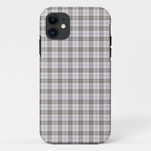 Coque Case-Mate Pour iPhone Tartan gris mode