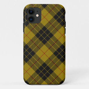 Case-Mate iPhone Case tartan MacLeod jaune plaid noir