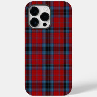 Tartan MacTavish rouge et bleu plaid