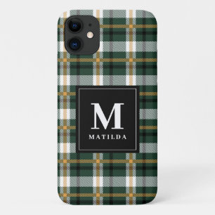Case-Mate iPhone Case Tartan monogramme plaid