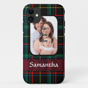 Coque Case-Mate Pour iPhone Tartan rouge et vert