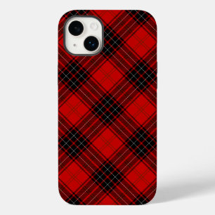 Coque Case-Mate iPhone tartan Wemyss rouge noir carreaux