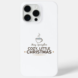 Coque Case-Mate iPhone Tasse de café de Noël cosy pour iPhone 15 Pro mini
