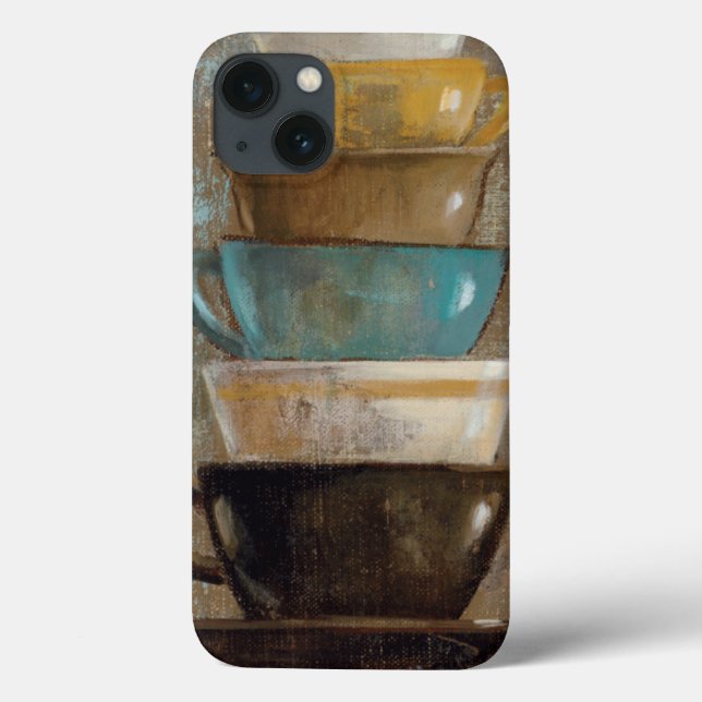Coques Case-Mate iPhone Tasses à café empilées (Verso)