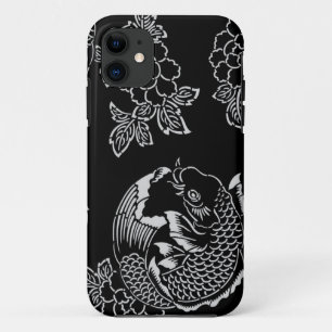 Coque iPhone 11 Tatouage de Koi de Japonais (carpe)