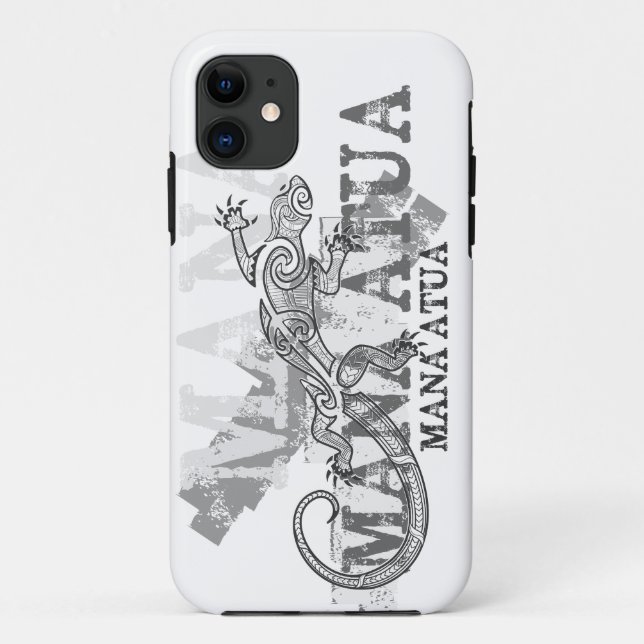 Coques Case-Mate iPhone tatouage maori Mana Atua (Dos)