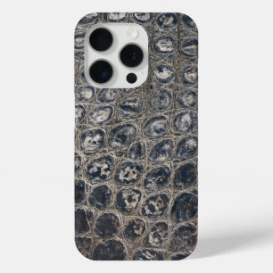 Coque Case-Mate iPhone Taupe moderne Croc Cuir Texture