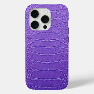 Coque Case-Mate iPhone Taupe moderne Croc Cuir Texture
