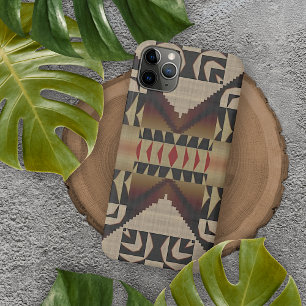 Case-Mate iPhone Case Taupe Tan Tan Beige Brown Rouge Mosaïque Art