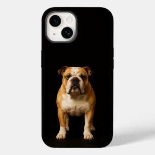 Coque Case-Mate iPhone Taureau Noir 4 Luxe iPhone 14 Mate, Bulldog de Sta