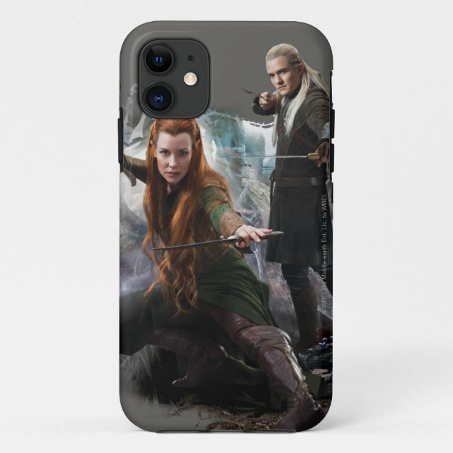 Coques Case-Mate iPhone TAURIEL™ et LEGOLAS GREENLEAF™ Graphique (Dos)