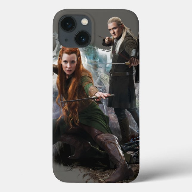 Coques Case-Mate iPhone TAURIEL™ et LEGOLAS GREENLEAF™ Graphique (Verso)