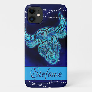 Case-Mate iPhone Case Taurus en bleu foncé Coque-coque iphone mat