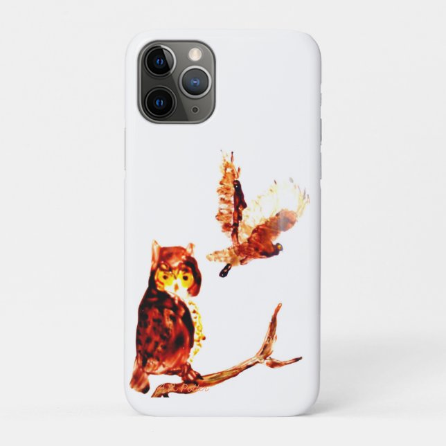 Coques Case-Mate iPhone Tawny Brown Owls Art (Dos)