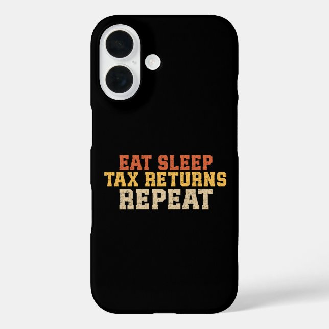 Coques Case-Mate iPhone Taxe de la saison fiscale amusante (Verso)