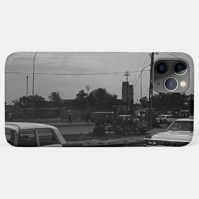 Coques Case-Mate iPhone Taxis de Baghdad street (Dos (Horizontal))