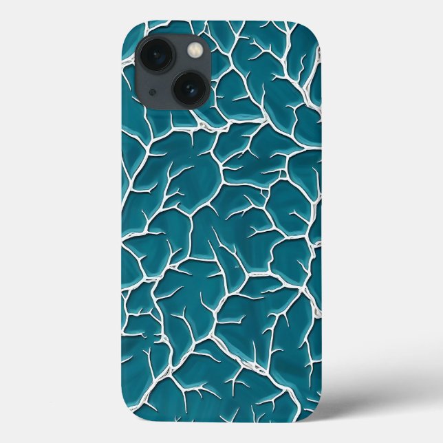 Coques Case-Mate iPhone Teal Lightning Texture iPhone Case Design