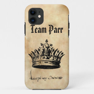 Coque Case-Mate iPhone Team Parr - Catherine Parr Signature et Couronne