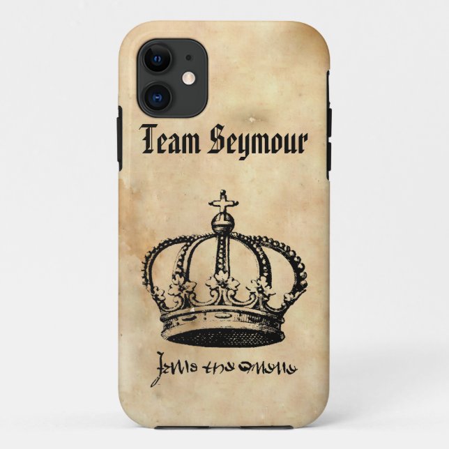 Coques Case-Mate iPhone Team Seymour - Jane's Crown & Signature (Dos)
