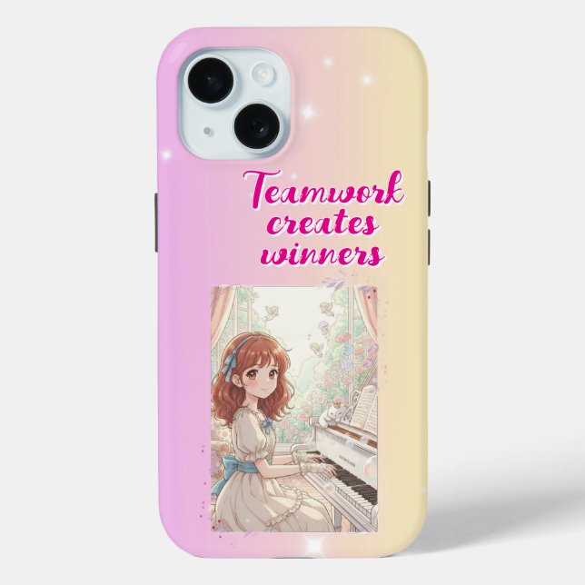 Coques Case-Mate iPhone Teamwork creates winners (Verso)