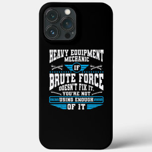 Case-Mate iPhone Case Technicien d'équipement lourd Mécanique de service