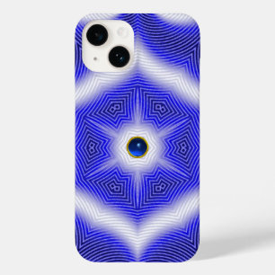 COQUE Case-Mate iPhone TECHNO BLUE STAR SAPPHIRE GEMSTONE