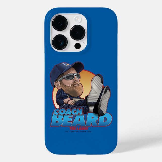 Coques Case-Mate iPhone Ted Lasso | Coach Beard Bobblehead (Verso)