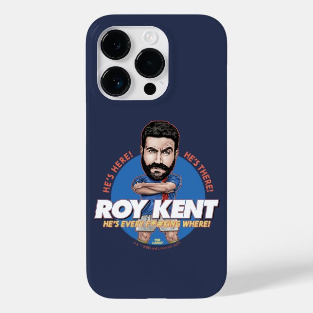 Coques Case-Mate iPhone Ted Lasso | Roy Kent Bobblehead (Verso)
