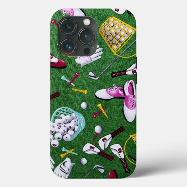 Coques Case-Mate iPhone Tee Time Girly Golf (Verso)