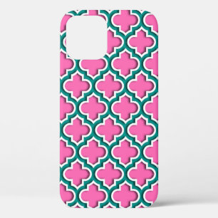 Case-Mate iPhone Case Tee White DIY BG Quatrefoil marocain #5DS