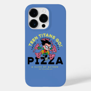 Coque Case-Mate iPhone Teen Titans Go ! Robin "Truth Justice Pizza"