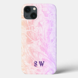 Case-Mate iPhone Case Teint   Monogramme rose pastel
