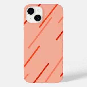 Coque Case-Mate iPhone teintes orange et rouge