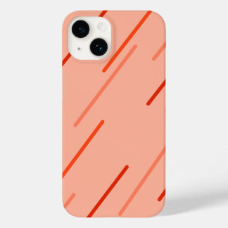 Coque Case-Mate iPhone teintes orange et rouge