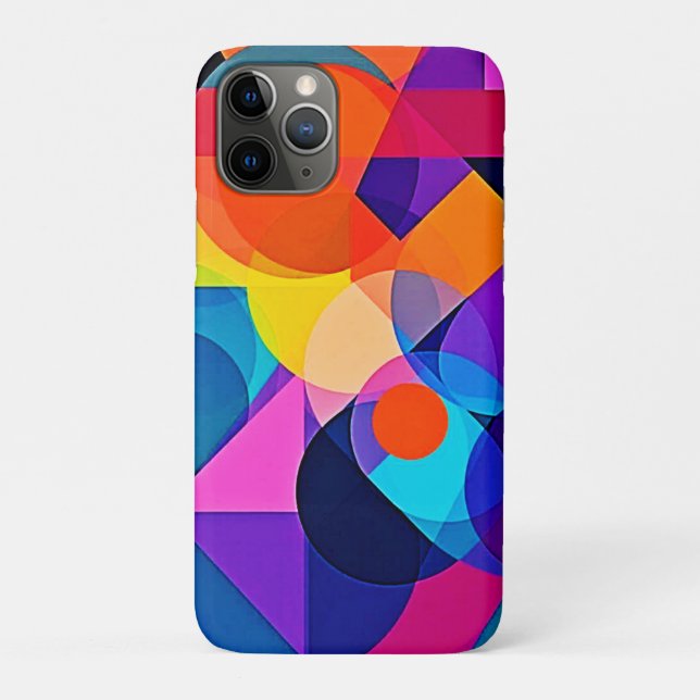 Coques Case-Mate iPhone Teintes qui se chevauchent : Fusion Abstraite (Dos)