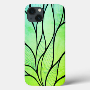 Case-Mate iPhone Case Teintes vertes vives motif créatif