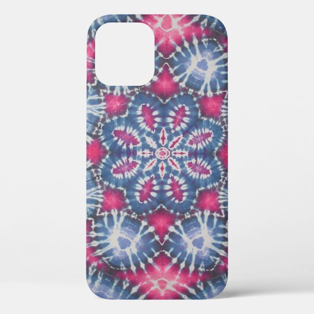 Coques Case-Mate iPhone Teinture à tarte à fleur (Verso)