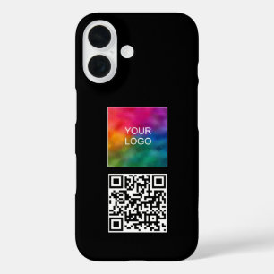 Coque Pour iPhone 16 Téléchargez votre logo Simple Popular Scan Me QR C