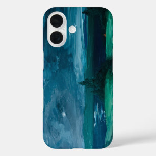 Coque Pour iPhone 16 Téléphone au clair de lune