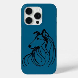 Coque Case-Mate iPhone Téléphone cellulaire Collie Line Art