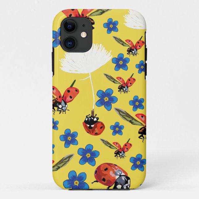 Coques Case-Mate iPhone Téléphone coccinelles SE + iPhone 5/5S, à peine là (Dos)