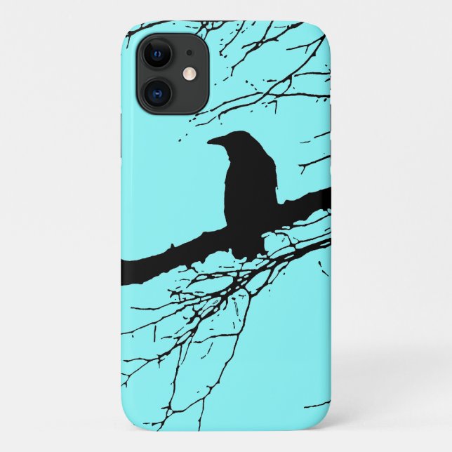 Coques Case-Mate iPhone Téléphone Corbeau (Dos)