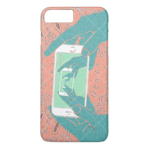 Coque iPhone 8 Plus/7 Plus Téléphone portable à main