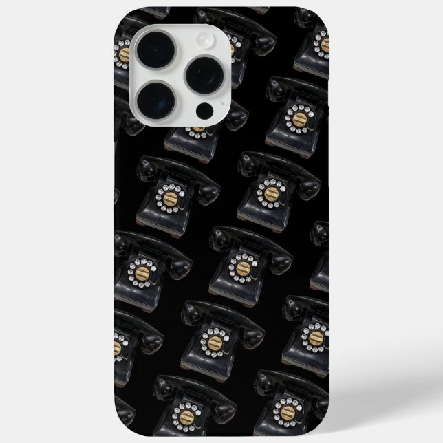 Coques Case-Mate iPhone Téléphone Rotary vintage (Verso)