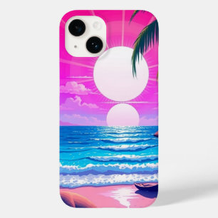 Coque Case-Mate iPhone Téléphone Sunset Plage multicolore