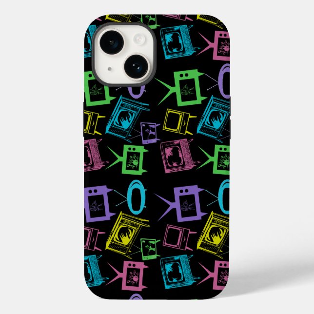 Coques Case-Mate iPhone Téléviseurs rétro (Verso)