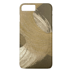 Coque Case-Mate iPhone Tempête de sable circulaire dans le brun bronzage