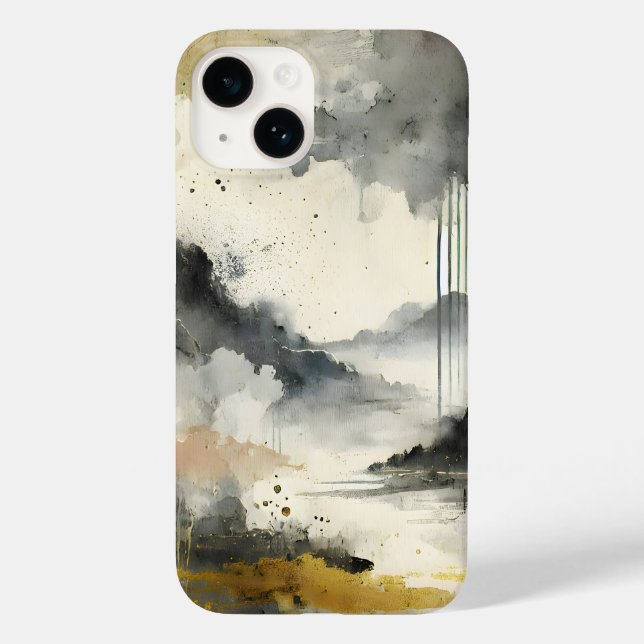 Coques Case-Mate iPhone Tempête d'or (Verso)