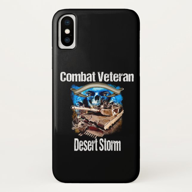 Coques Case-Mate iPhone Tempête du désert de vétéran de combat de (Dos)